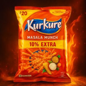 Kurkure Masala Munch – Spicy & Crunchy Snack