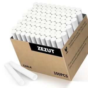 White Chalk Sticks – Smooth & Dust-Free Writing